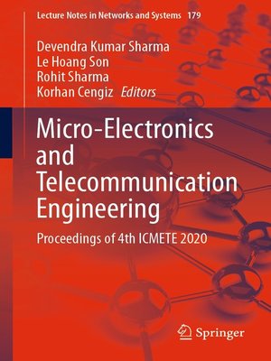 cover image of Micro-Electronics and Telecommunication Engineering